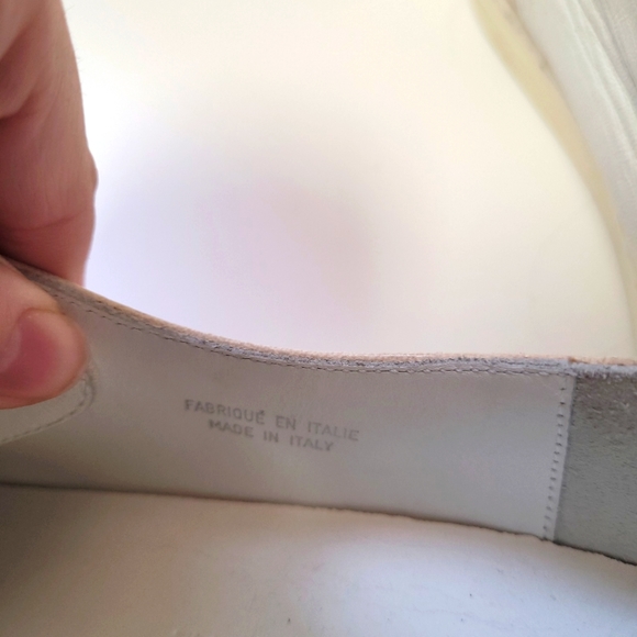 Zcd Montreal Leather velcro slip on sneakers size 7.5us 38 eu - Picture 12 of 13